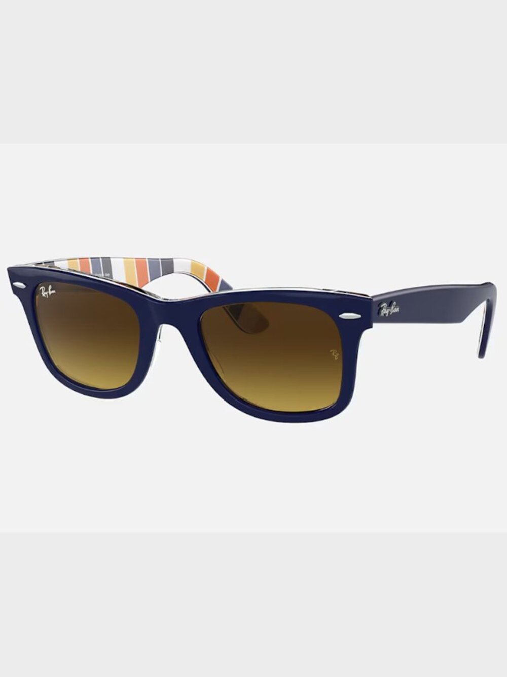 Ray-Ban Original Wayfaire Color Mix Square Frame in Polished Blue & Case